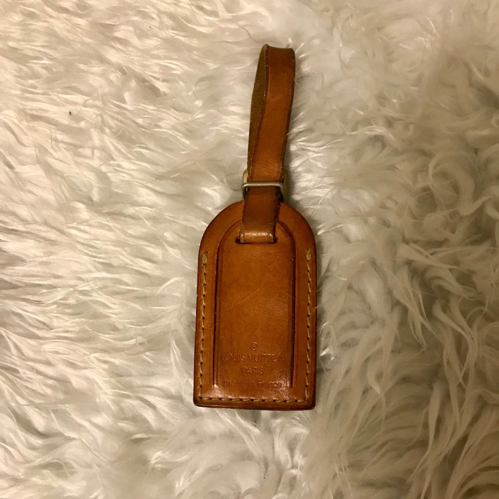 Lv Authentic Luggage Tag